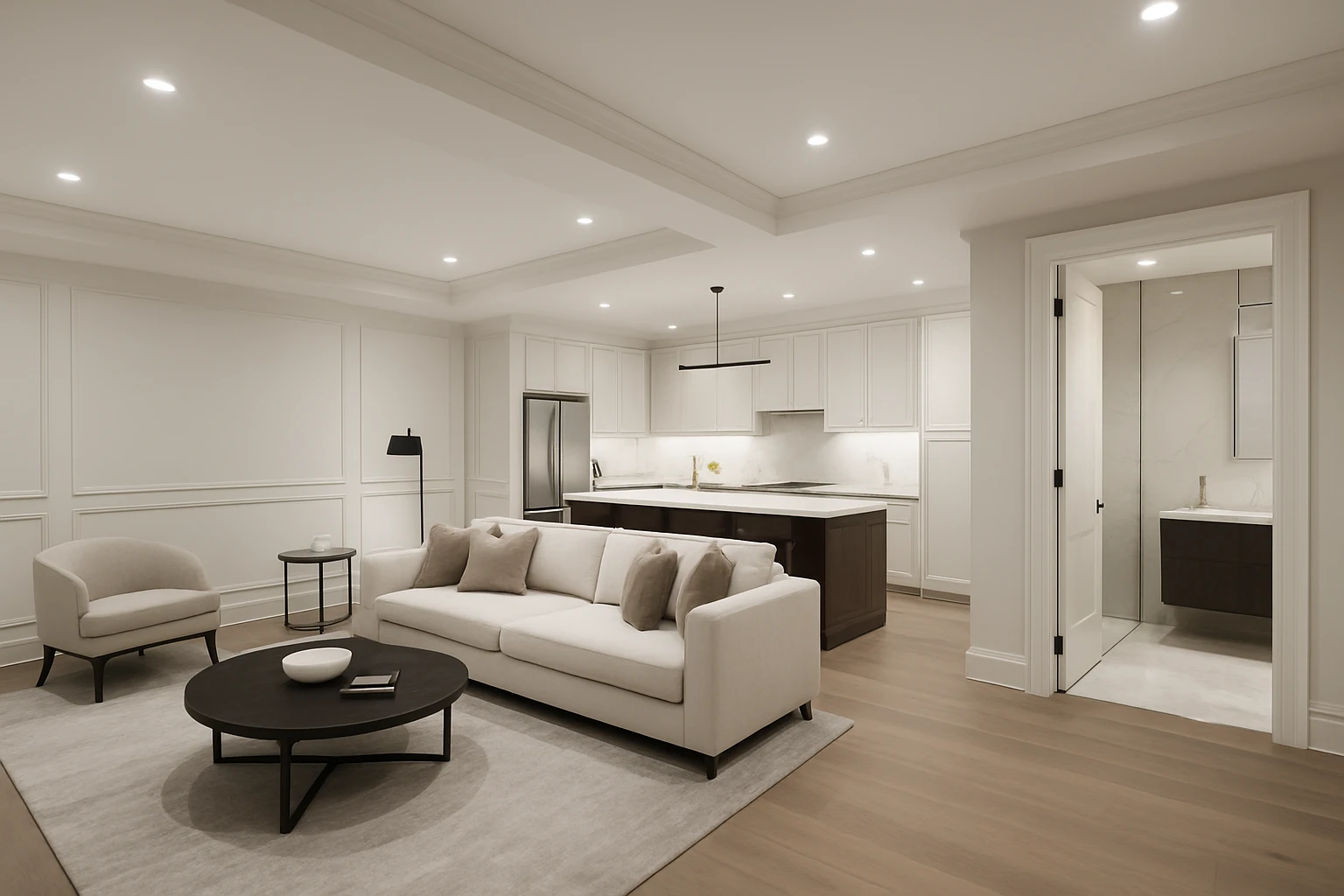 Modernizing an existing basement in Langley