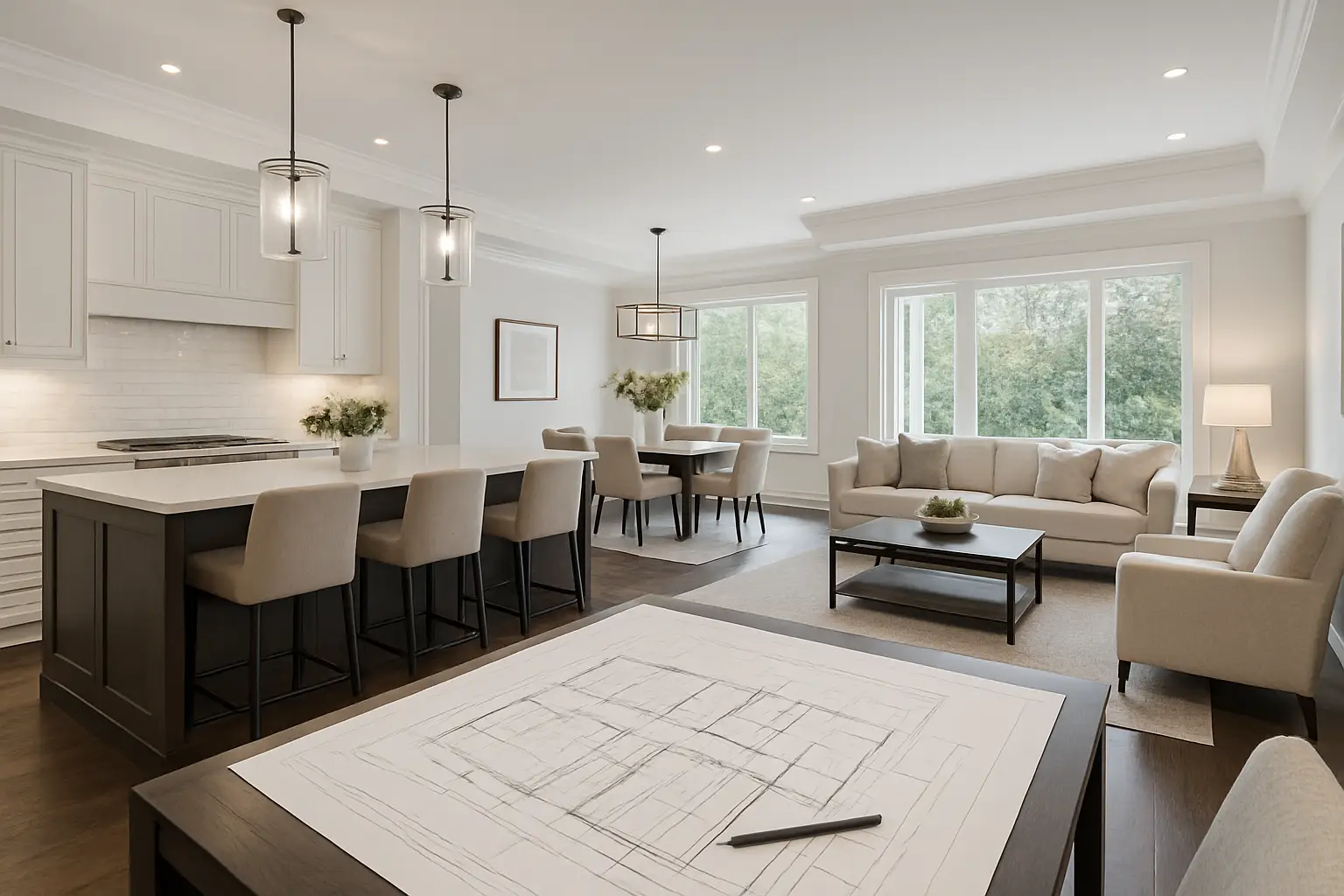 Traditional renovation method involving separate contracts