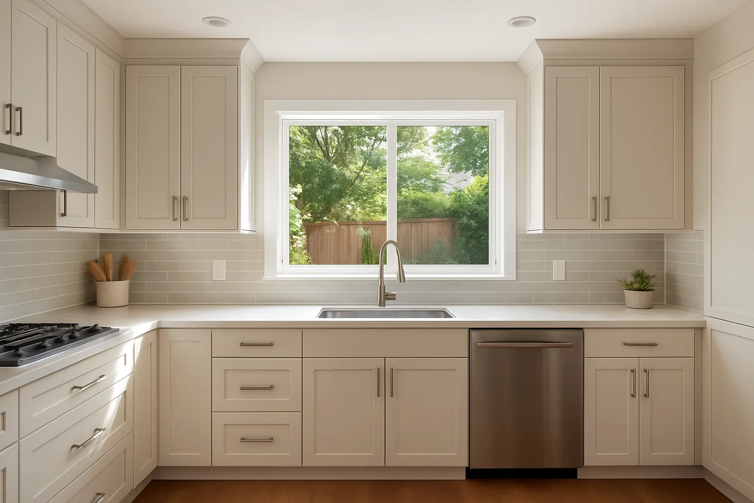 Kitchen cabinet refacing services in Langley