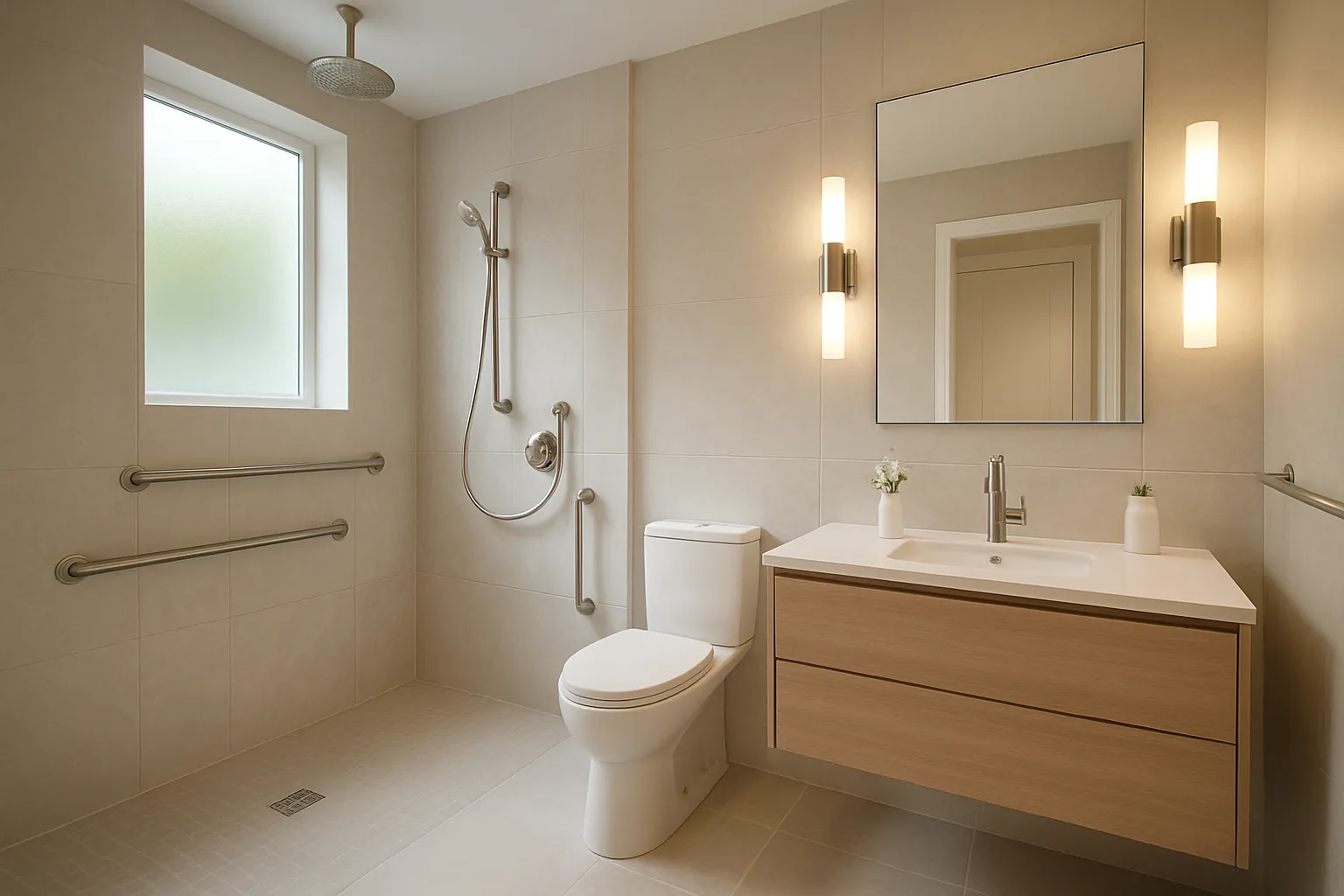 Bathroom safety upgrades