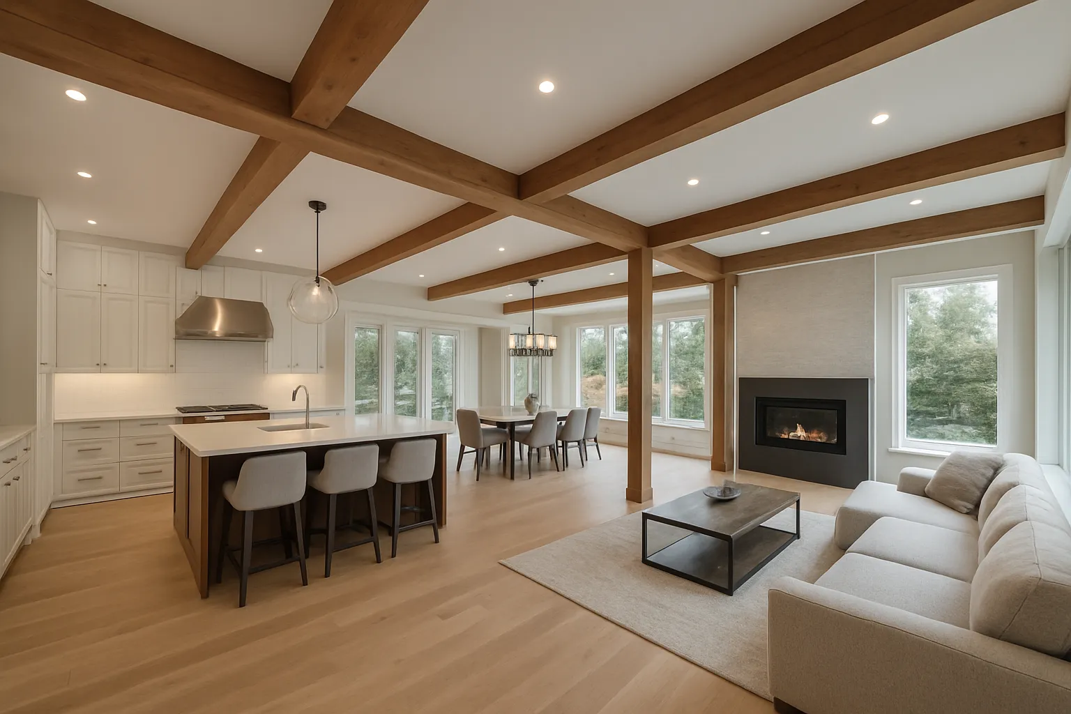 Open Concept Structural Layout