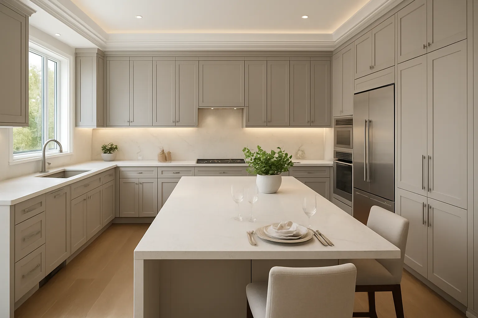 Integrated kitchen and bathroom renovations
