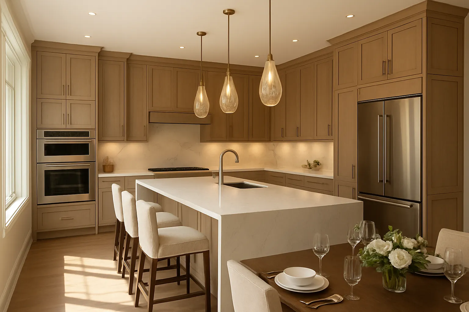 Practical kitchen renovation in Aldergrove