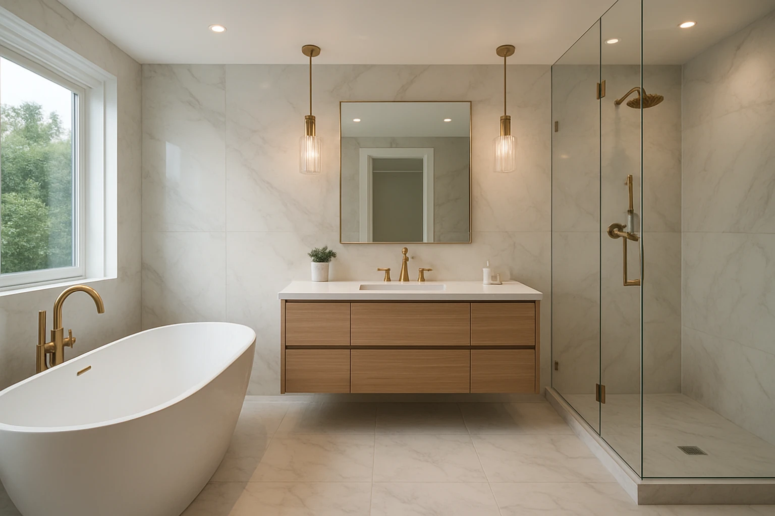 Modern Bathroom Renovation