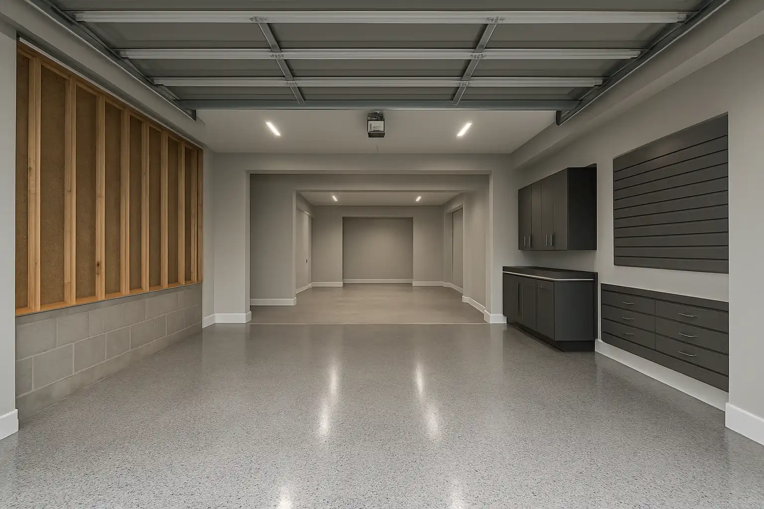 Garage Interior Finishes