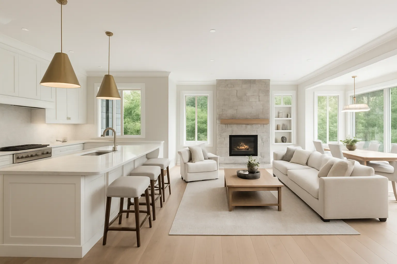 Contractor managing residential construction