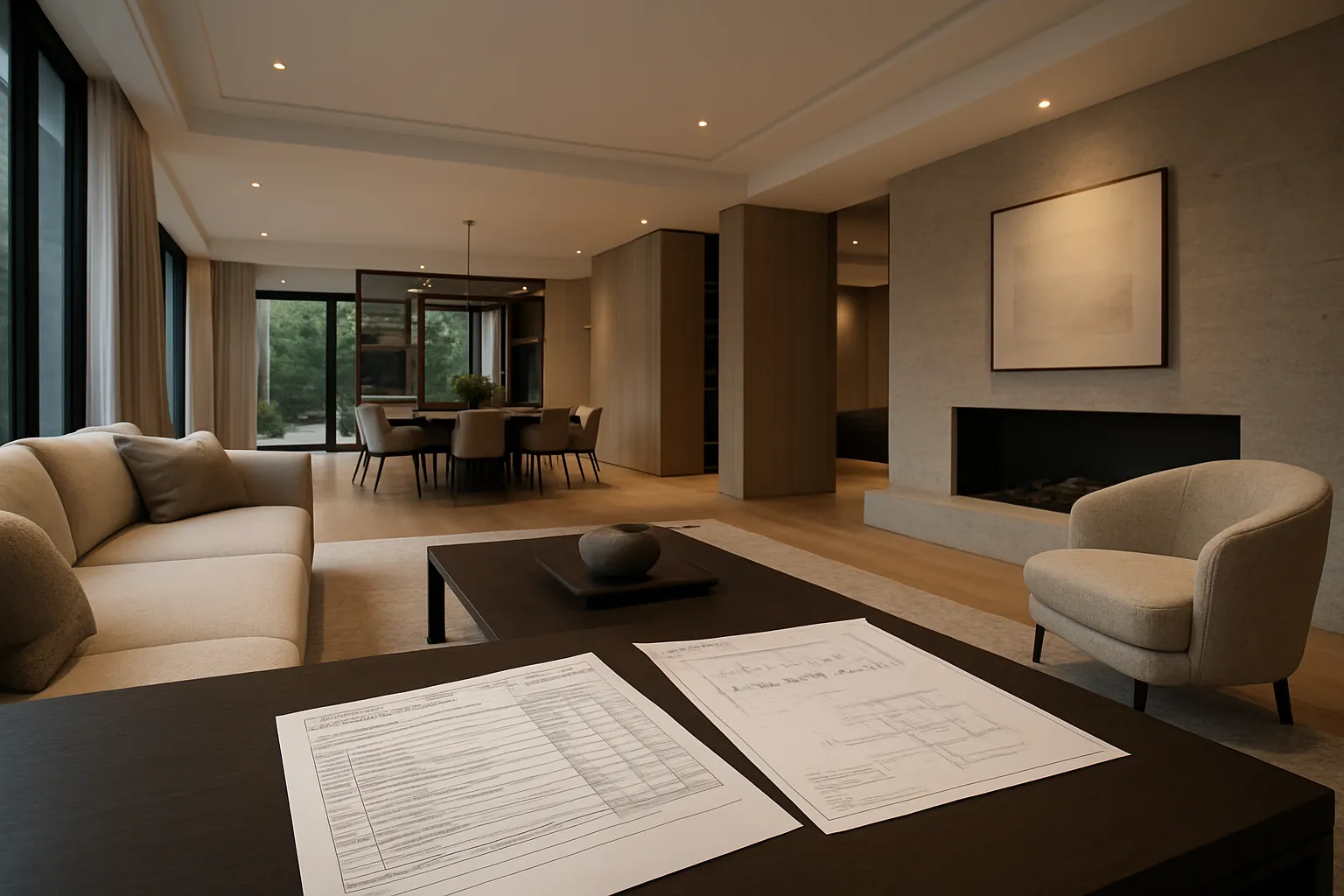 Clearly defined renovation scope