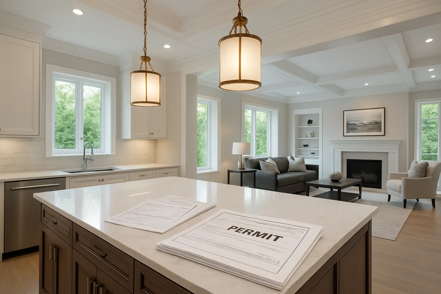 Safety and building permit compliance Langley